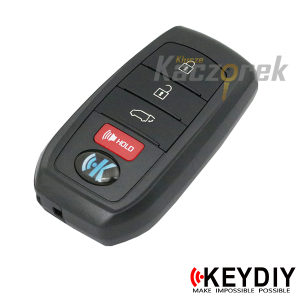 Keydiy 801 - TDB01-4 - klucz surowy - pilot